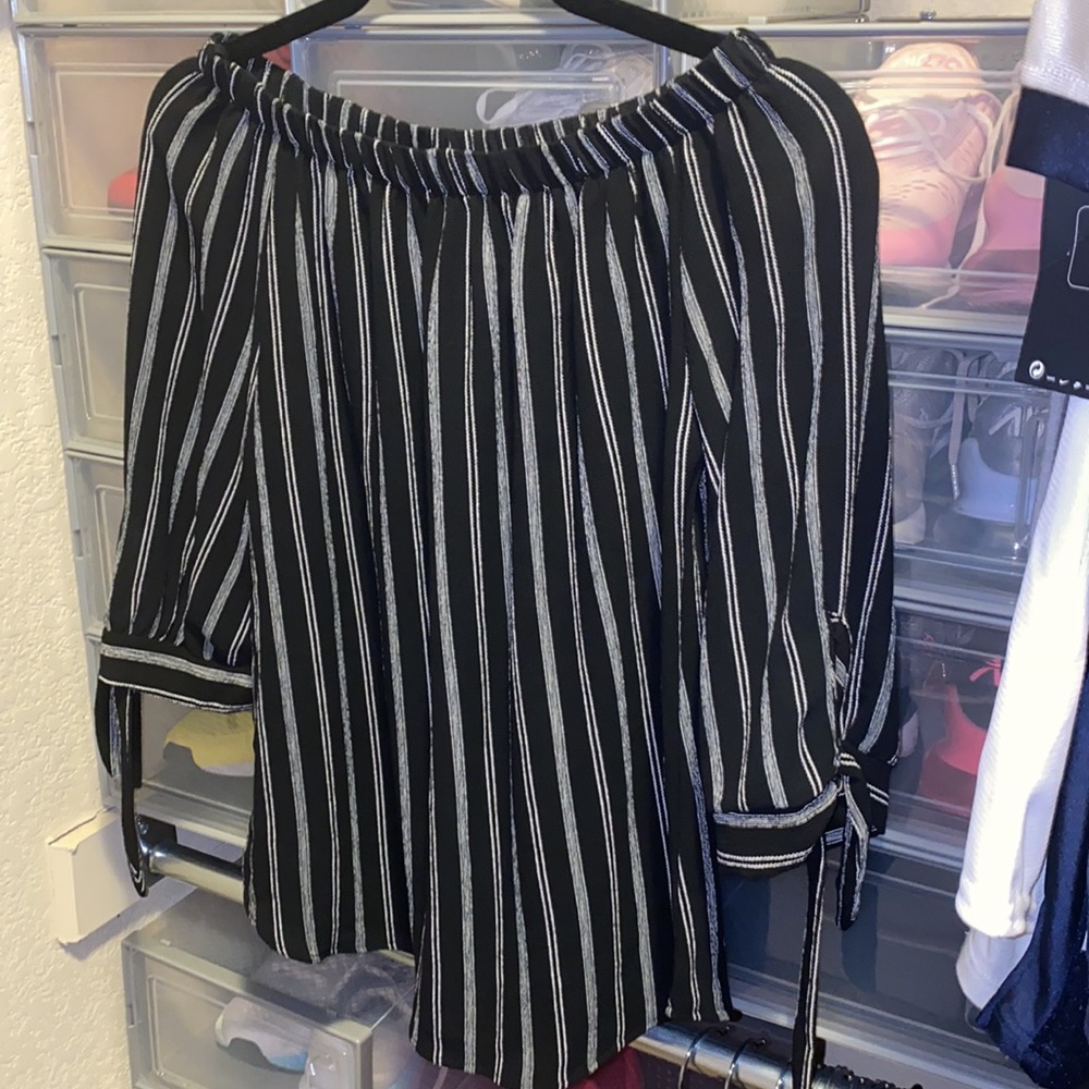 Off the shoulders top